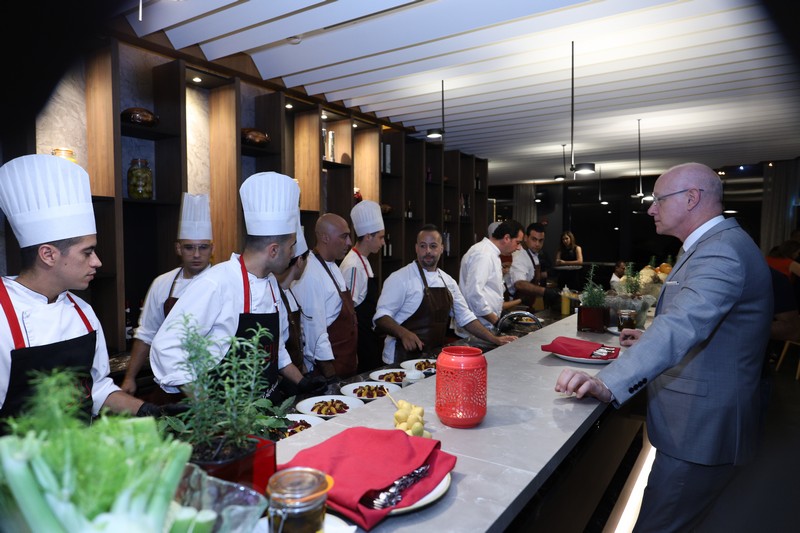 Opening of Rojo Restaurant at Kempinski Beirut